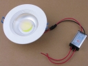 8W COB LED Downlight Bulbs-White Light